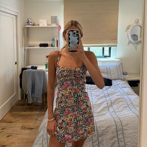 for love and lemons june mini dress